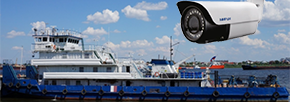 Система судового видеонаблюдения для судоходной компании Арк