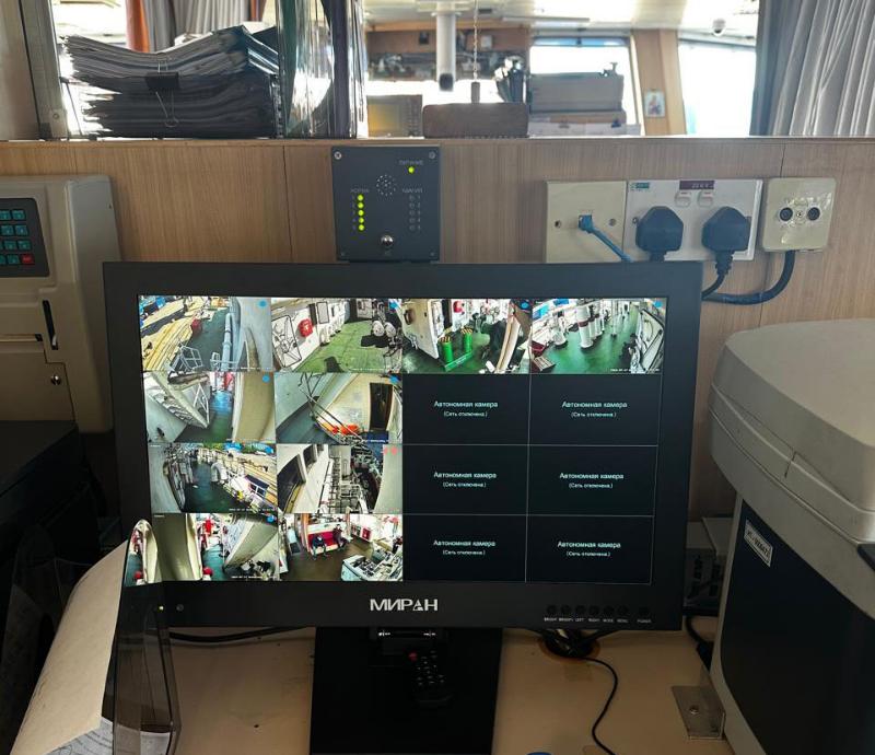 Установка ТСОН МИРАН на теплоходе Установка ТСОН МИРАН на теплоходе